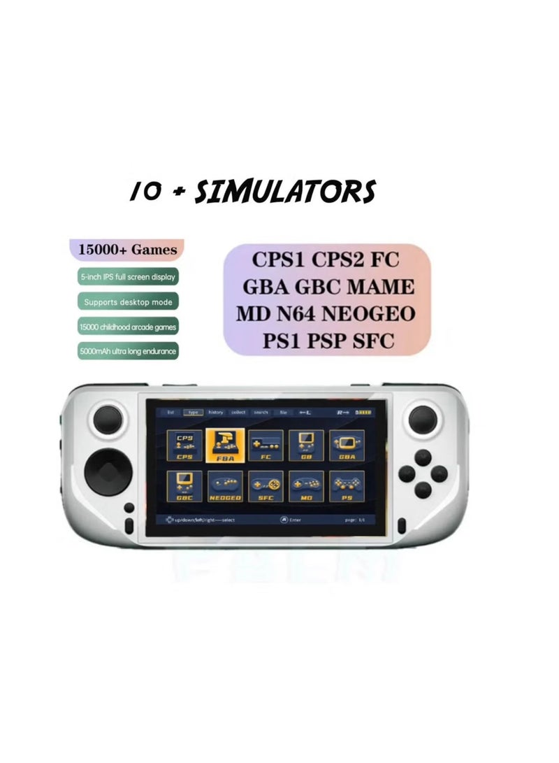 M19 GP Pro Handheld Game Console 5'' HD Screen With 10 Plus Simulator