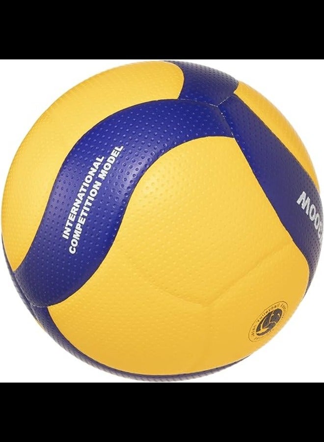 MIKASA V300W-V FIVA Official Volleyball Competition Ball size 5 Yellow/Blue