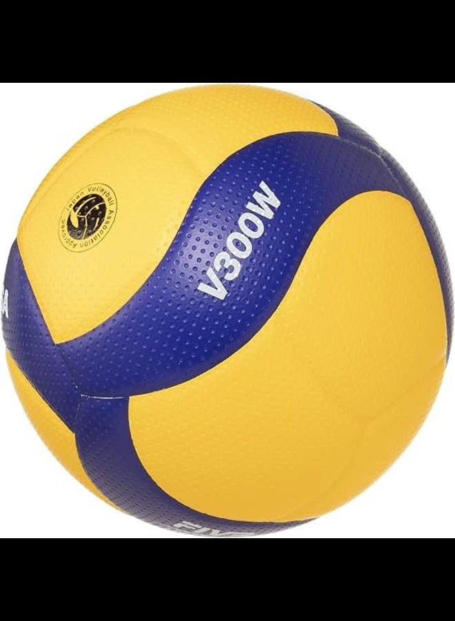 MIKASA V300W-V FIVA Official Volleyball Competition Ball size 5 Yellow/Blue