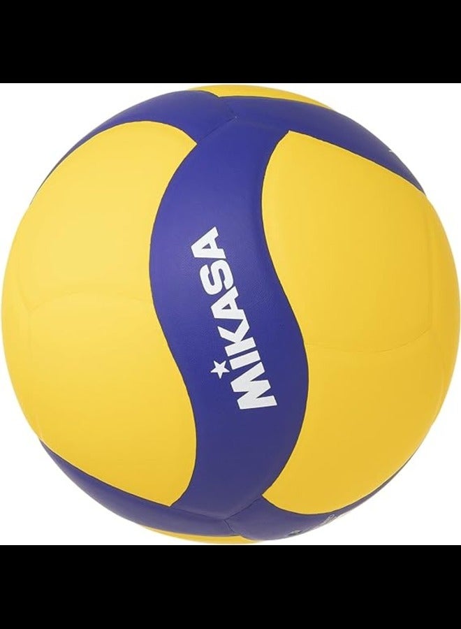 Mikasa V330W Volleyball, Size 5, Yellow/Blue