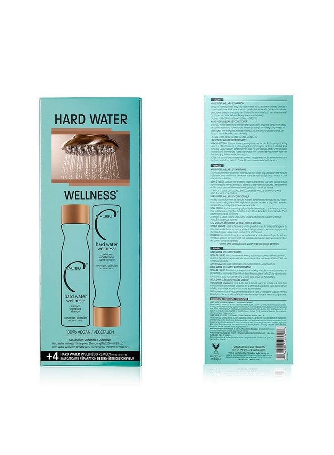 Hard Water Wellness Collection Hydrating Hair Care To Protect From Waterborne Elements Removes Hard Water Deposits & Impurities From Hair