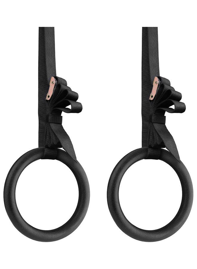 ABS Gymnastic Rings with Strap Set