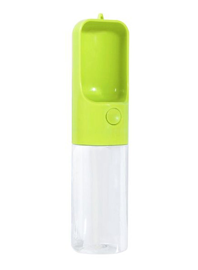 Accompanying Water Bottle For Pet Green/Clear