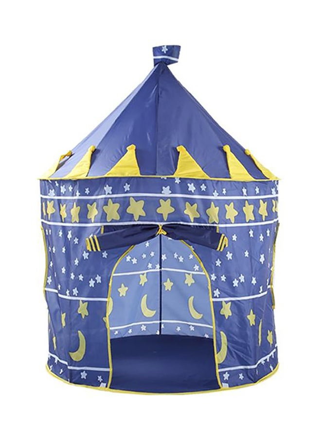 Moon Star Printed Princess Castle Play Tent