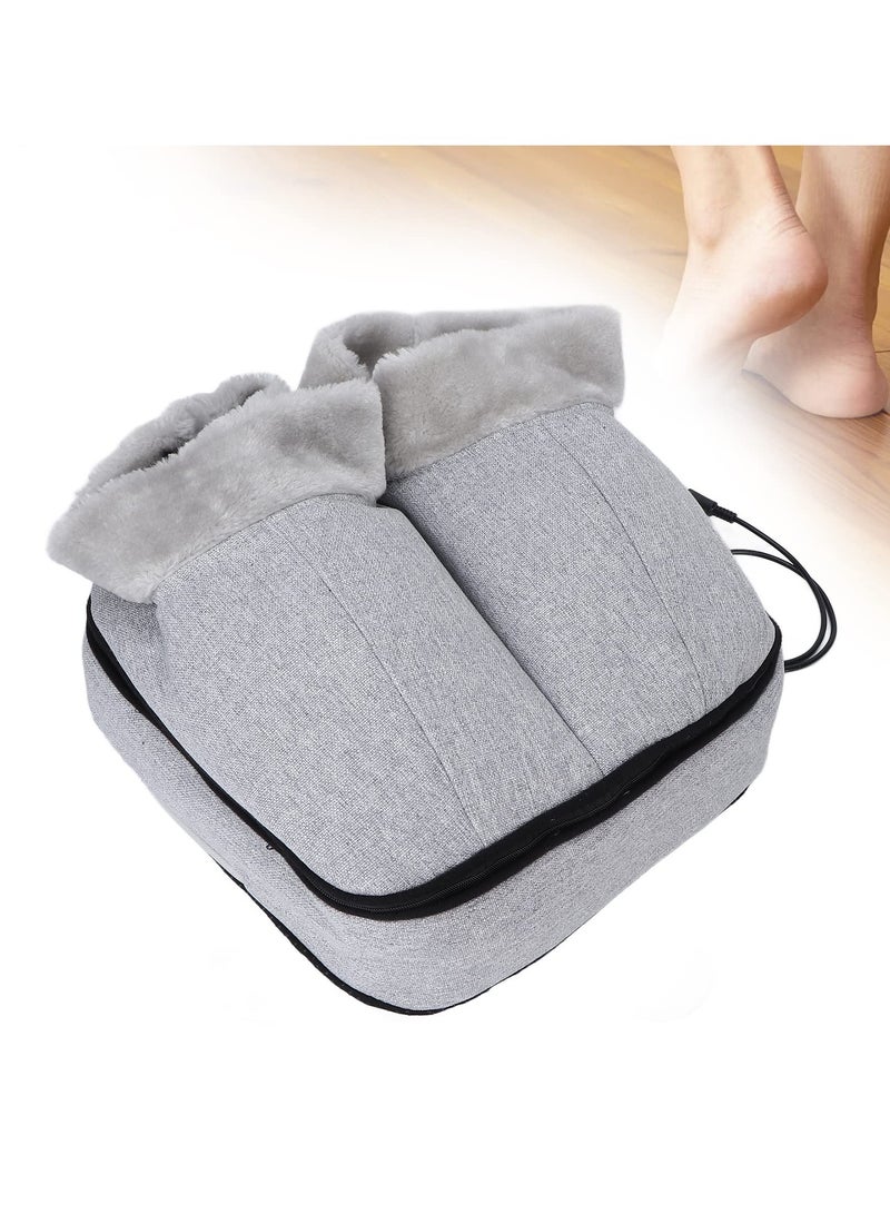 Foot Massager with Heat Shiatsu Deep Kneading Electric Feet Massager for Men and Women Adjustable Intensity Foot Warmer for Plantar Fasciitis Stress Pain Relief Blood Circulation Pain Relief