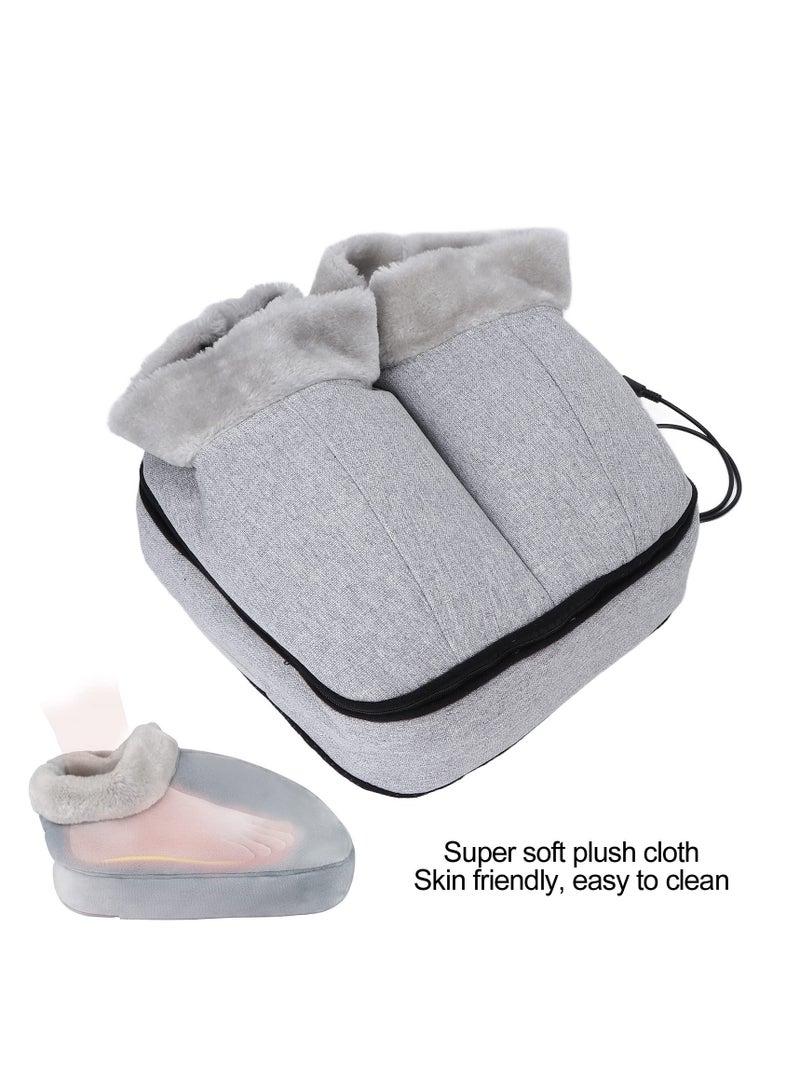 Foot Massager with Heat Shiatsu Deep Kneading Electric Feet Massager for Men and Women Adjustable Intensity Foot Warmer for Plantar Fasciitis Stress Pain Relief Blood Circulation Pain Relief