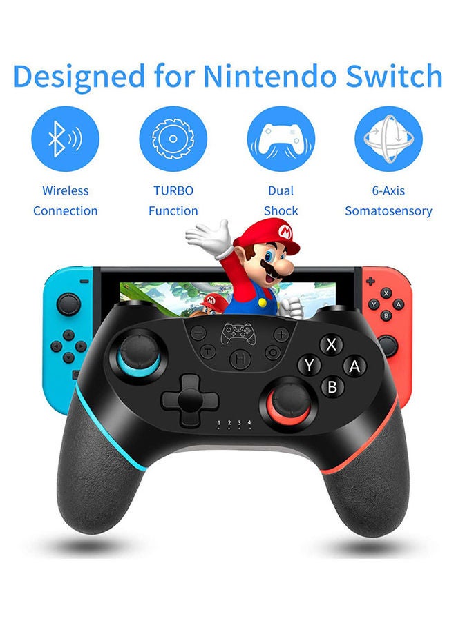 Wireless Pro Controller Gamepad Joypad Remote Joystick for Switch Console