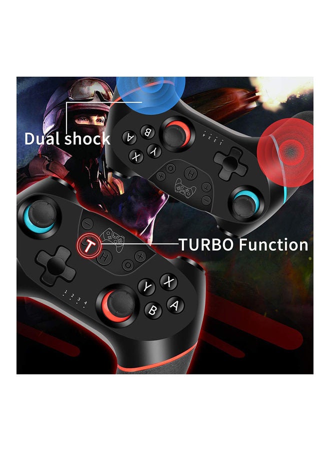 Wireless Pro Controller Gamepad Joypad Remote Joystick for Switch Console