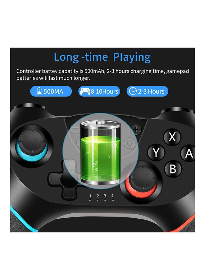 Wireless Pro Controller Gamepad Joypad Remote Joystick for Switch Console