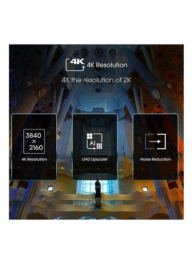 50-Inch 4K UHD HDR Smart TV Vidaa OS 50A6GE Black