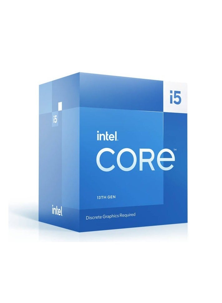 Core i5-13400 Raptor Lake Desktop Processor, 13th Gen LGA 1700, 10 Cores, 16Threads, 30MB Cache, Up to 4.6GHz, Intel UHD Graphics 730, 128GB Max Memory, DDR5 4800 Memory