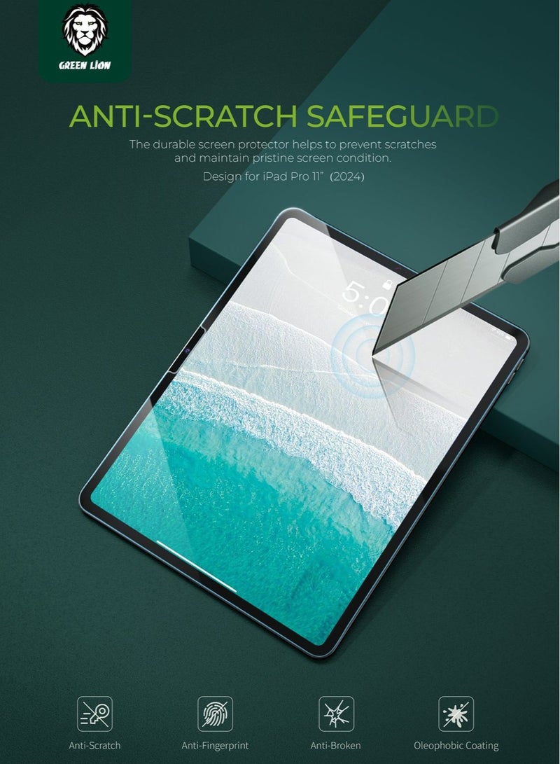 iPad Screen Guard iPad Pro 11 Inch / Anti-Scratch / Anti-Fingerprint / Case Friendly / Precise Touch - Clear