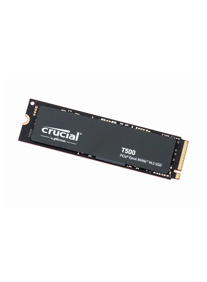 T500 2TB PCIe Gen4 NVMe M.2 Internal SSD, Up to 7400MB/s Read & 7000MB/s Write Speed, 1.5 Million Hrs MTBF, 3D NAND TLC, 1200 TB Endurance, Compatible with Laptop & Desktops | CT2000T500SSD8 2 TB