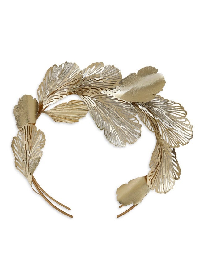 Wreath W/Deco 80X71.8X6Cm Gld
