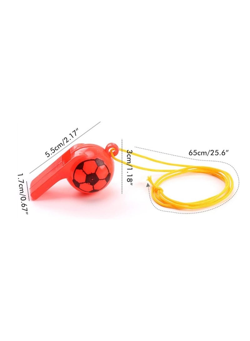 Soccer Party Favors Set 72 Pack Soccer Theme Party Supplies Soccer Toy Soccer Bracelets Keychains Tattoo Stickers Gold Plastic Prize Medals and Whistle Pens Soccer Goodie Bags