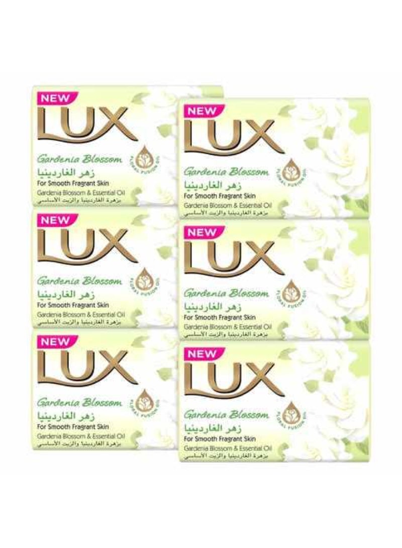 Lux Silk Sensation Bar Soap White 170g Pack of 6