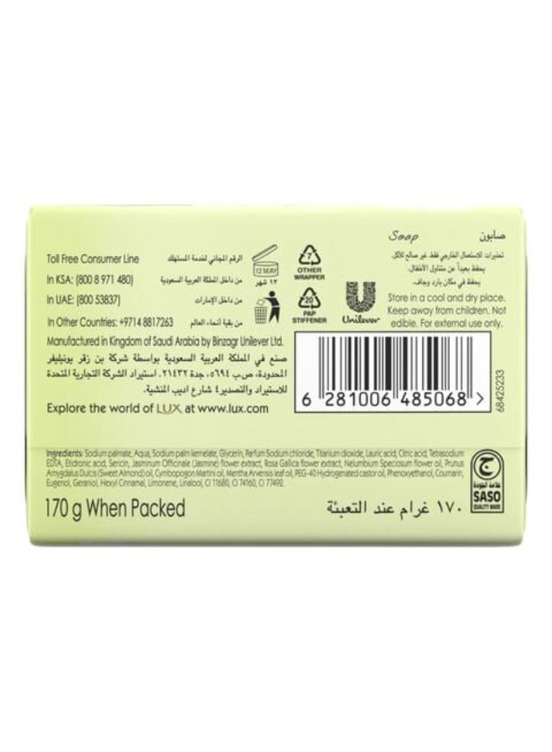 Lux Silk Sensation Bar Soap White 170g Pack of 6