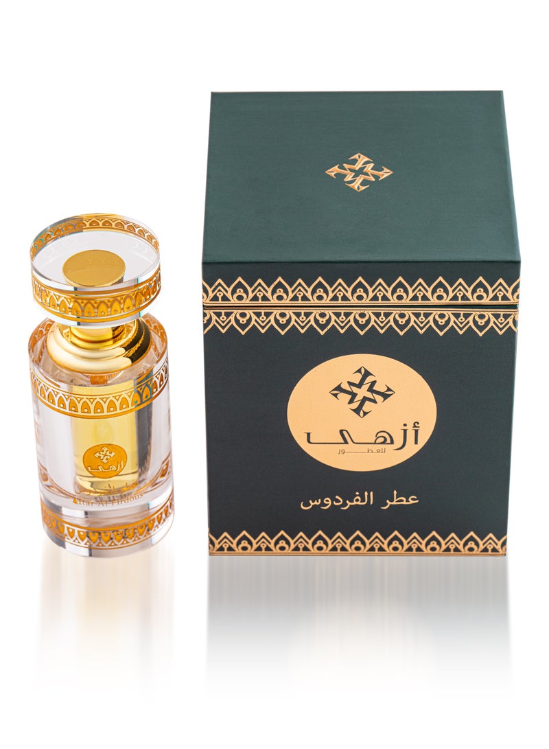 Azha Perfumes - Attar Al Firdous Concentrated Perfume 12 ml