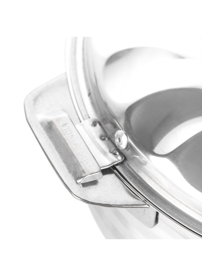 3  Pieces Hotpot Casserole Na-7963 | 1.5L-2.5L-3.5L| Double Wall Stainless Steel | Rust Proof| Easy To Clean |Keep Food Hot & Cool Fresh For Long Hours Made In India