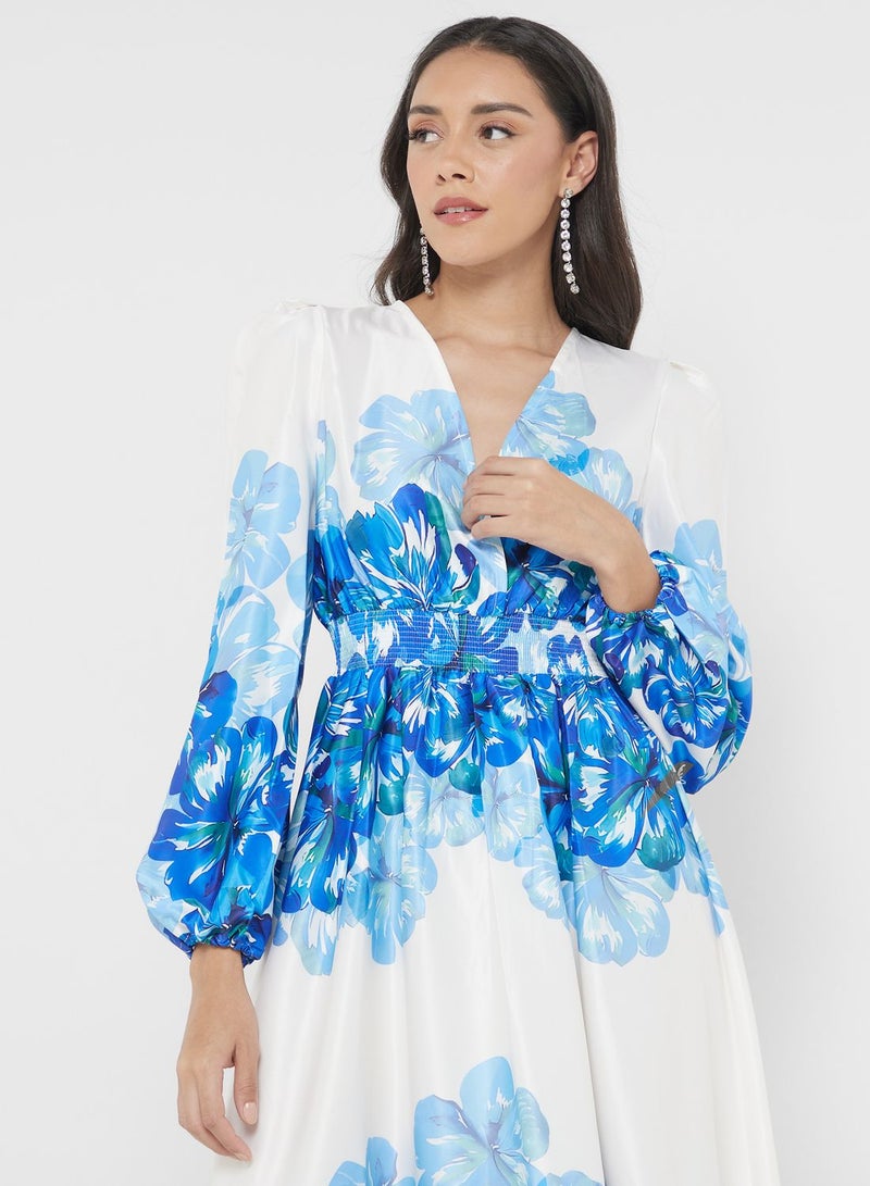 Montonal Printed Dress
