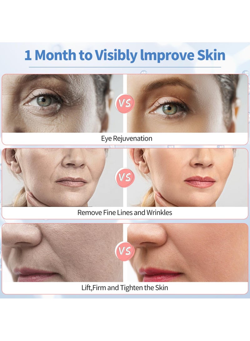 Microcurrent Facial Device, Facial Massager, Home Use Skin Tightening Machine Light Therapy for Face Eye Neck Lifting 6 in 1 Multifunctional  Skin Care Facial-Device