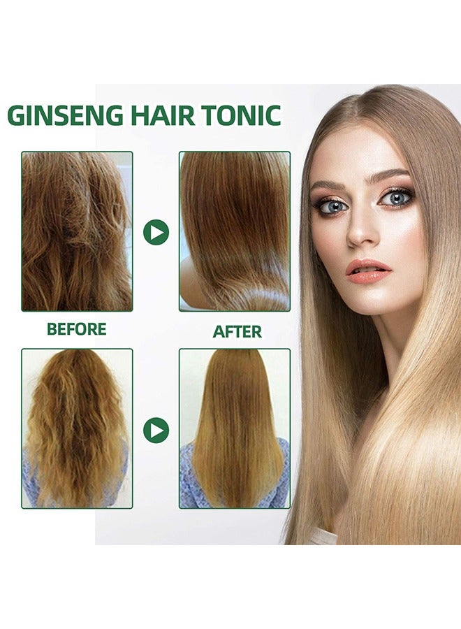 Natural Herbs - Ginseng Hair Regeneration Spray, Rapid Growth Hair Treatment, Hair Growth Serum Essence Oil Regrow, For Women And Men 100ML