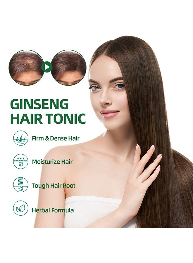 Natural Herbs - Ginseng Hair Regeneration Spray, Rapid Growth Hair Treatment, Hair Growth Serum Essence Oil Regrow, For Women And Men 100ML