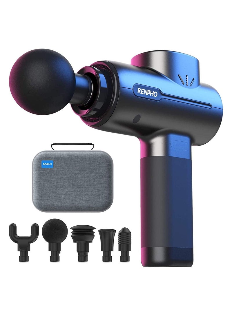 Powerful Portable Massage Gun With Long Battery Life And 10 Min Auto-Off Protection - Black