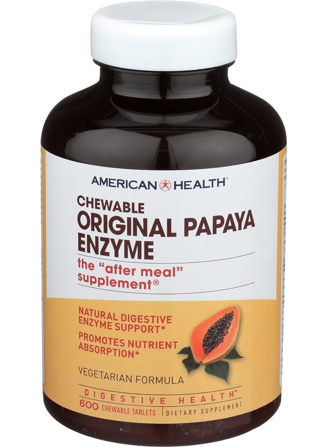 Papaya Enzyme;Original, 600 CT