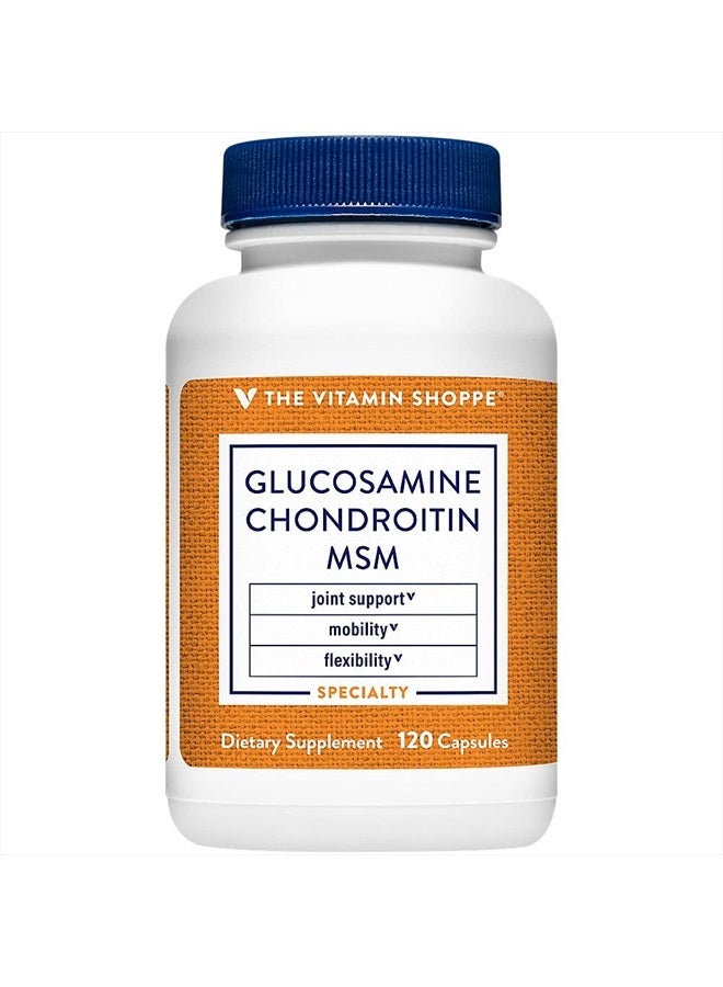 Glucosamine Chondroitin MSM (120 Capsules)