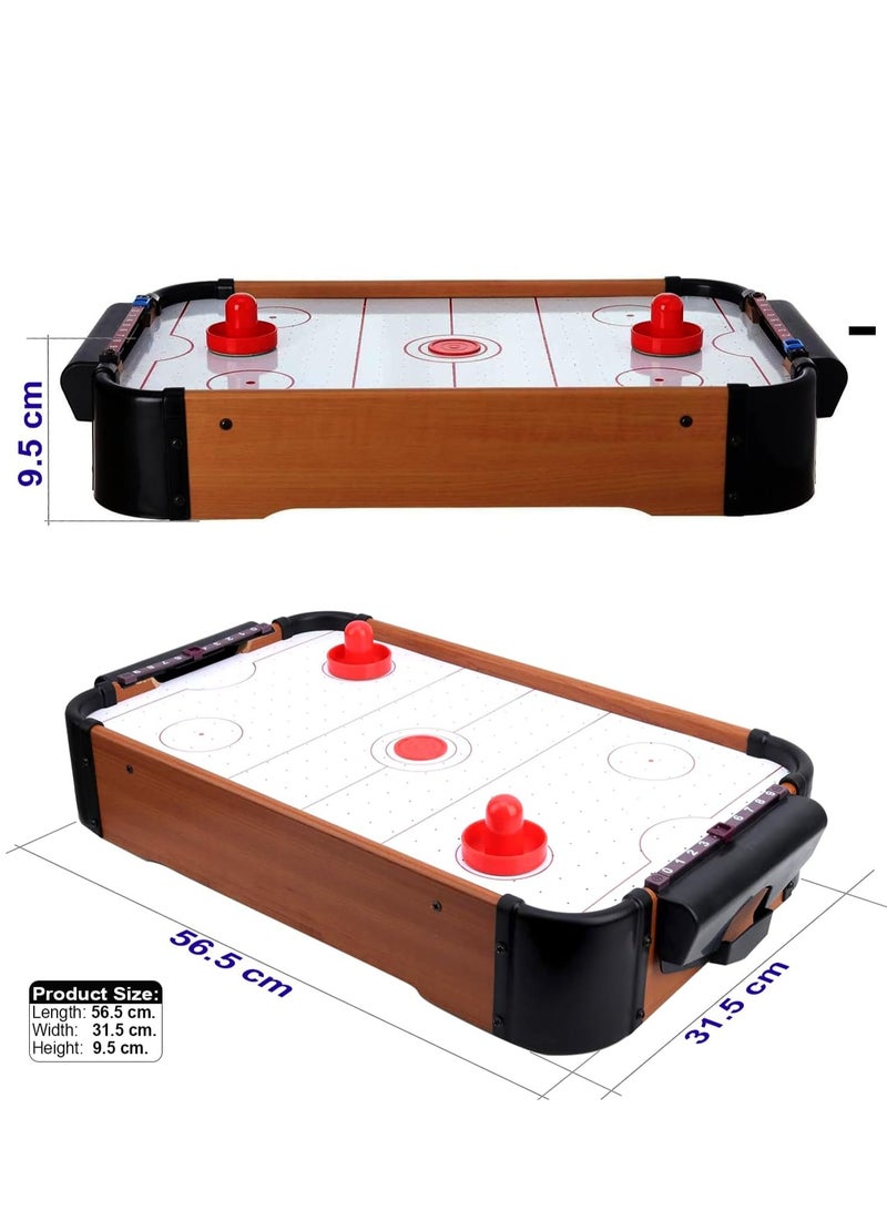 Air Hockey Table Game for Kids| Mini Arcade Air Board Game with 2 Strikers, 2 Pucks for Kids Ages 3+