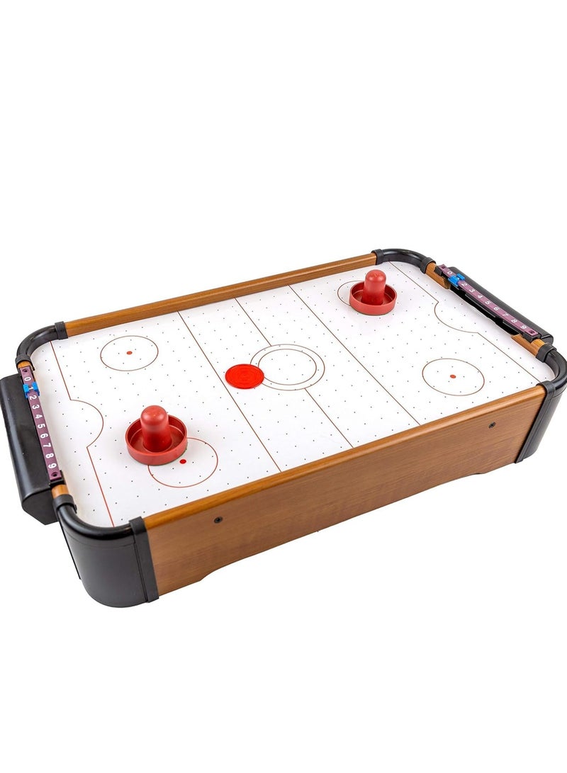 Air Hockey Table Game for Kids| Mini Arcade Air Board Game with 2 Strikers, 2 Pucks for Kids Ages 3+