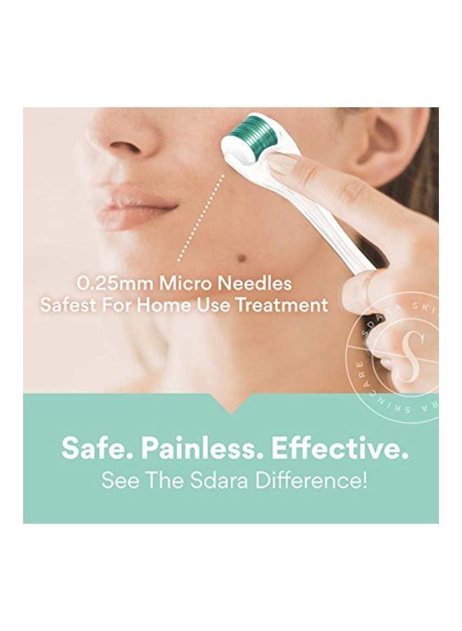 Micro Needle Derma Roller White/Green