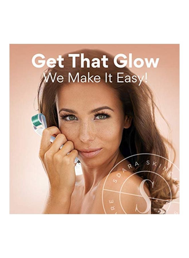 Micro Needle Derma Roller White/Green