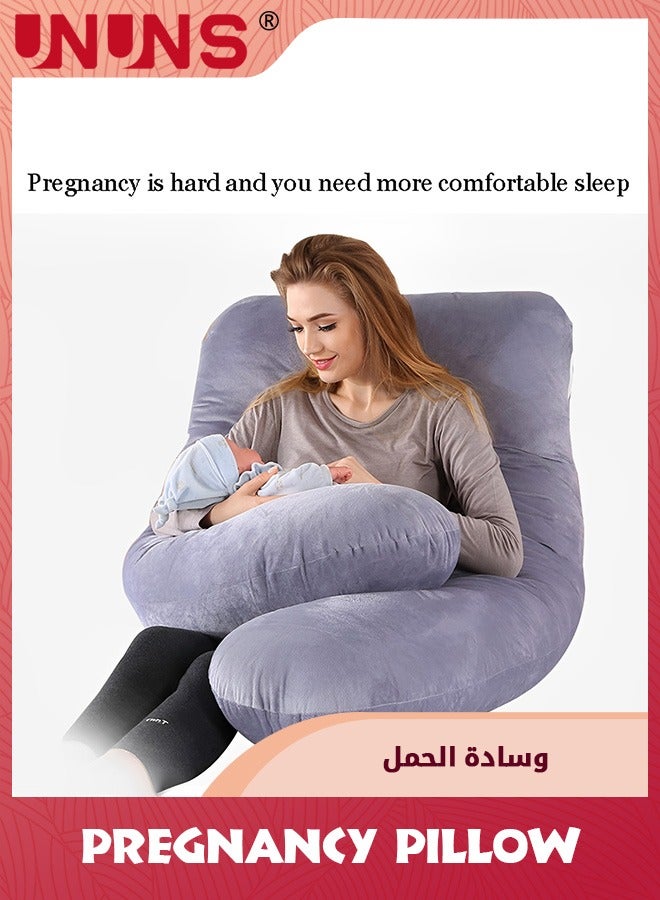 U Shaped Pregnancy Maternity Cuddle Pillow, 130 CM X 70 CM