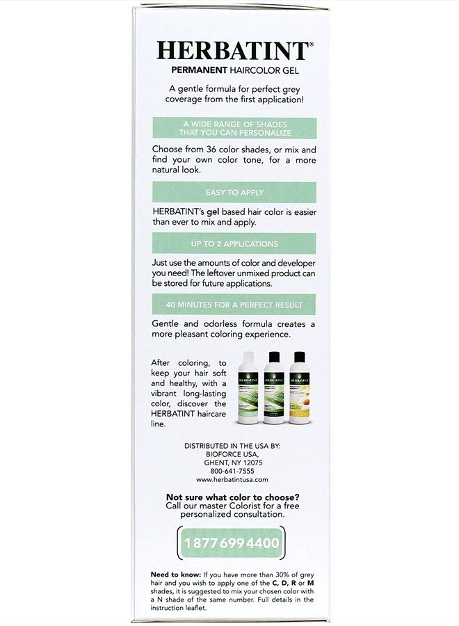 Hair Color 4N Chestnut Kit By Herbatint