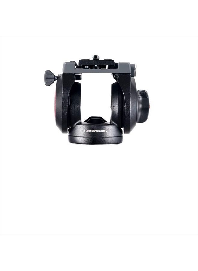 MVH500AH, Lightweight Fluid Video Head with Flat Base, Sliding Plate for Rapid Camera Connection, Supports Multiple Tripods