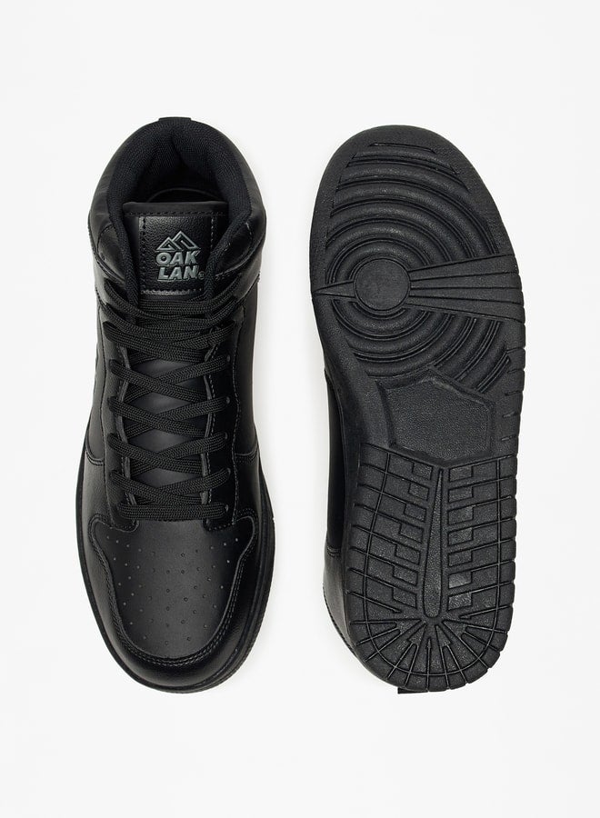 Men Sports Shoes with Lace-Up Closure