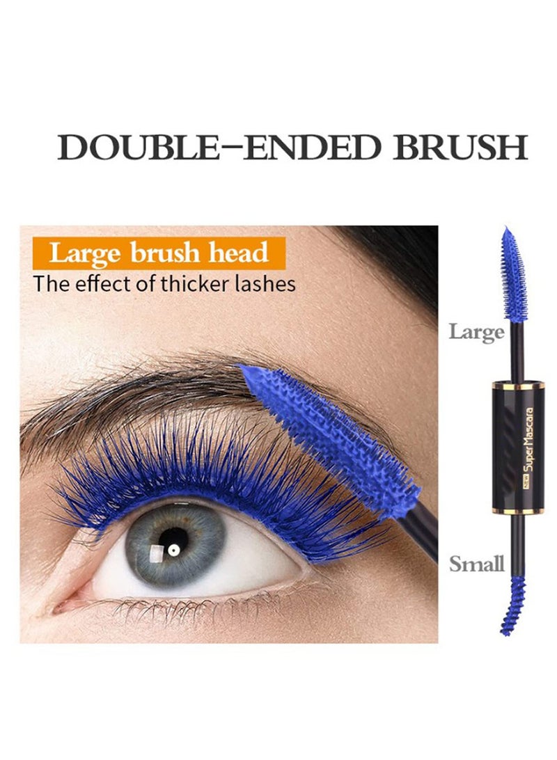 5 Colors Mascara Set Colorful Mascara Waterproof Long Lasting Thick Mascara 0.2 fl oz Washable Volumizing Lengthening Defining Curling Eyelash Makeup Set Lift Separates Eye Lashes False Lash Effect