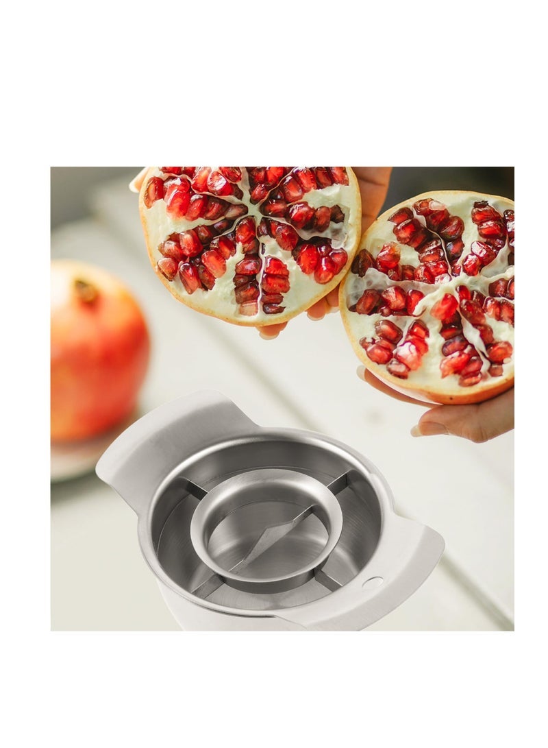 Peeler, Stainless Steel Pomegranate Peeler, Non-slip Pomegranate Deseeder Peeling Tool, Fruit Peeling Tool, Pomegranate Prep Tool for Home Kitchen