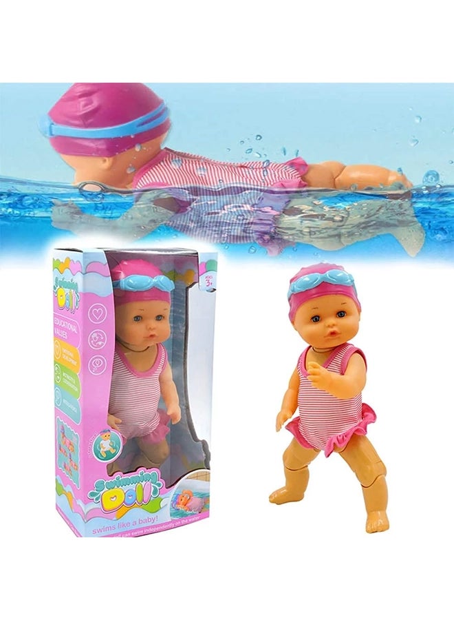 Girl Swimming Doll