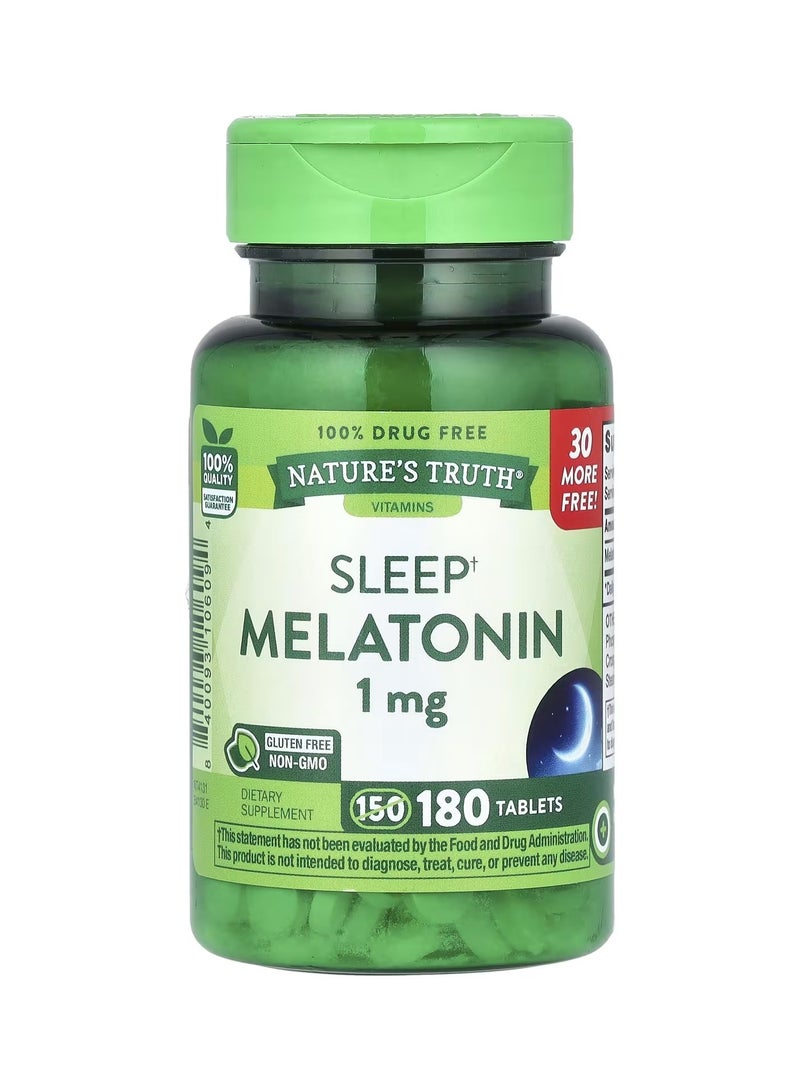 Sleep Melatonin 1 mg 180 Tablets