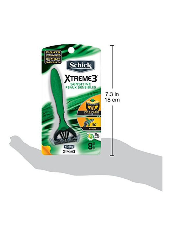 Xtreme3 Closeness Razor Green/Black