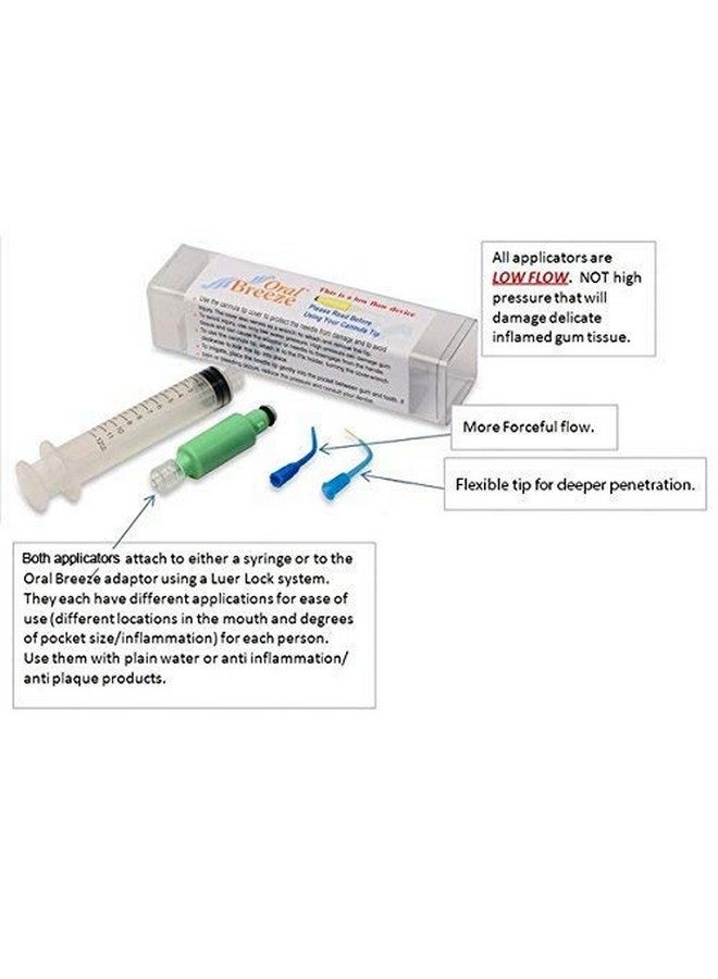 Ral Breeze Deep Pocket Irrigator Tips And Syringe For Deeper Infections