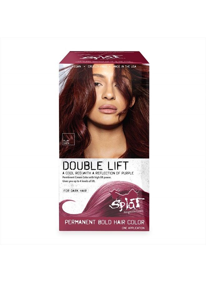 Plum Siren Double Lift Permament Hair Dye Kit for Brunettes