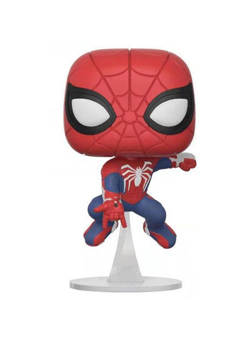 Pop! Marvel Avengers Endgame Superstar - Spider-Man Toy Suit Action Figure Multicolored 6x5x11cm