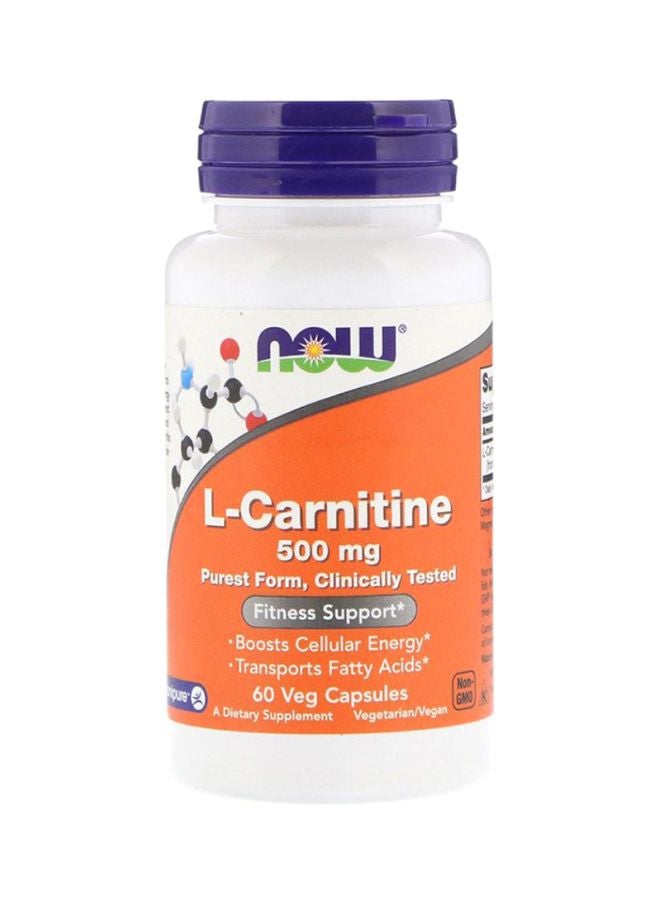 L-Carnitine 500 mg - 60 Capsules