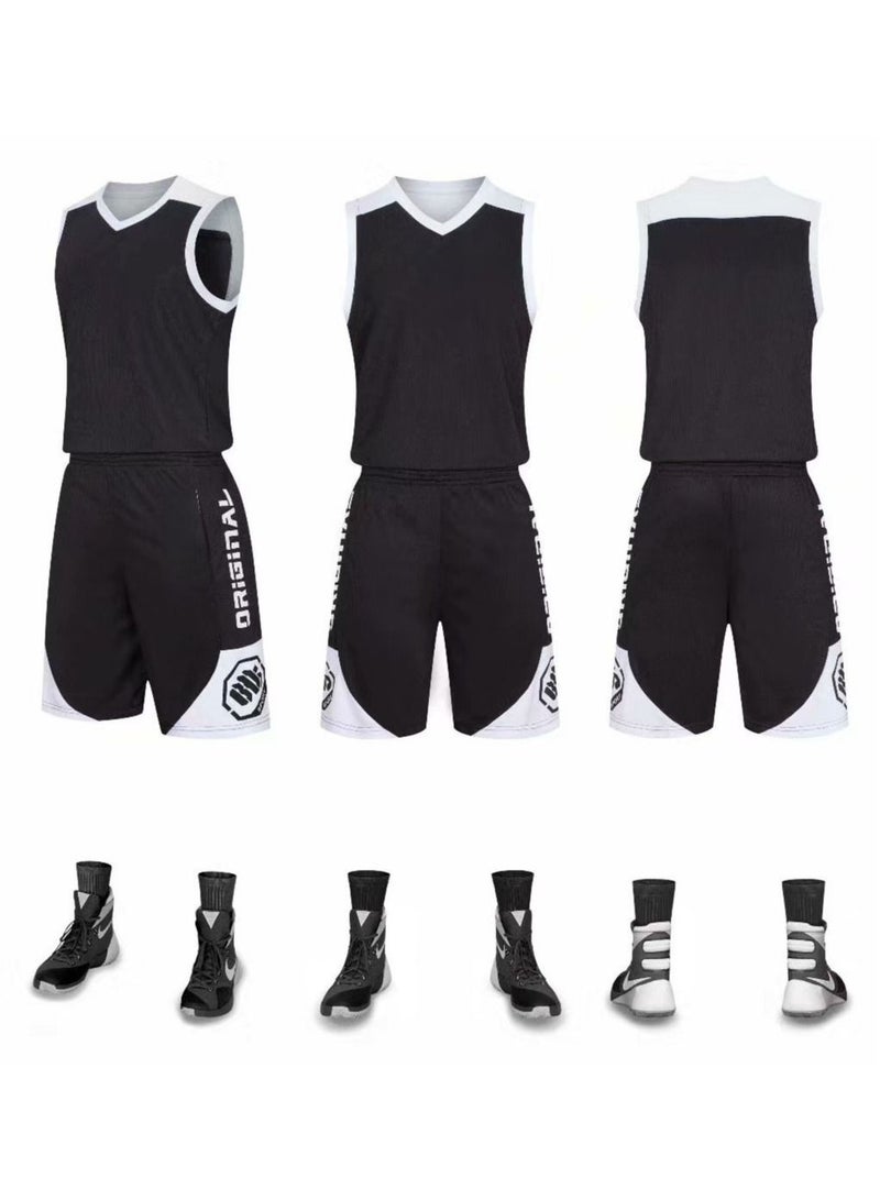 New Men's And Women's Basketball Uniform Suit