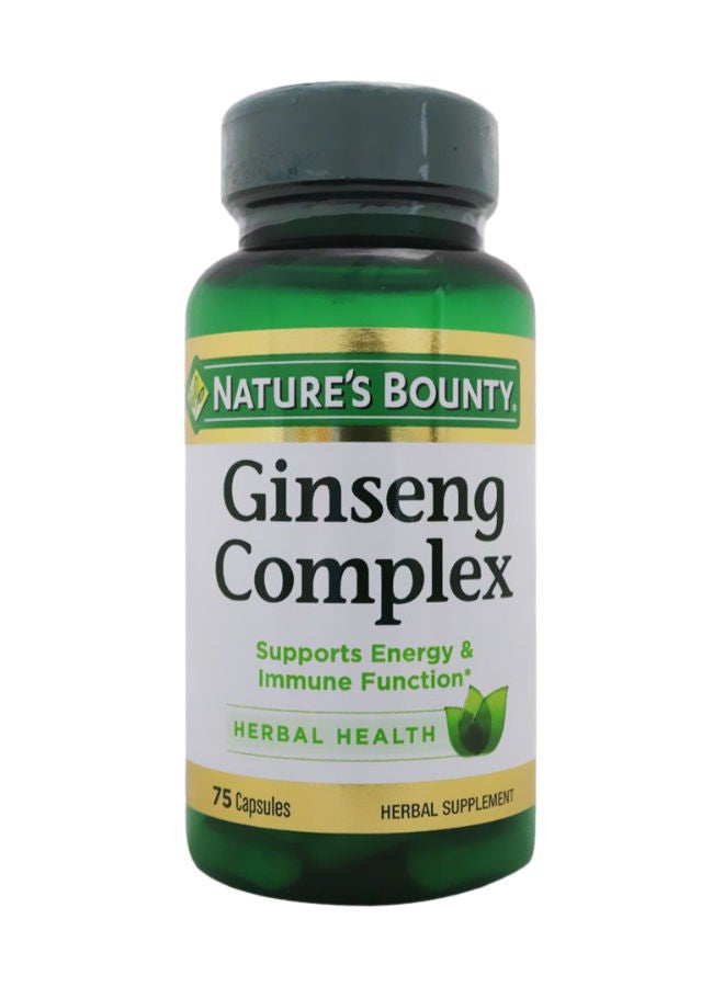 Ginseng Complex Capsules 75's