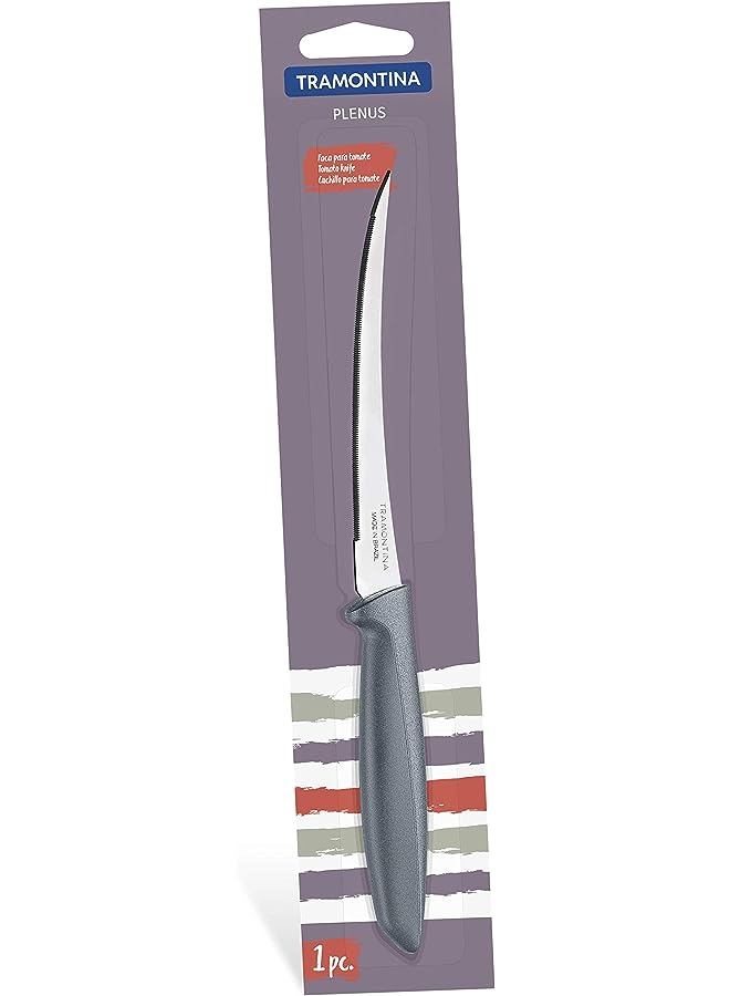 Plenus Tomato Knife - 5 Inches,Grey